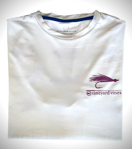 Vineyard Vines Performance Long Sleeve Tee White