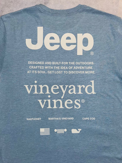 Vineyard Vines Jeep T-Shirt Sky Blue