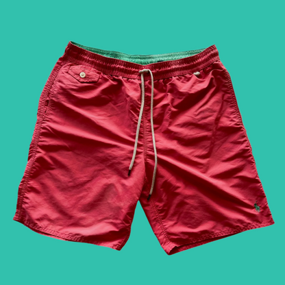 Polo Ralph Lauren Men Swim Shorts Aqua Pink