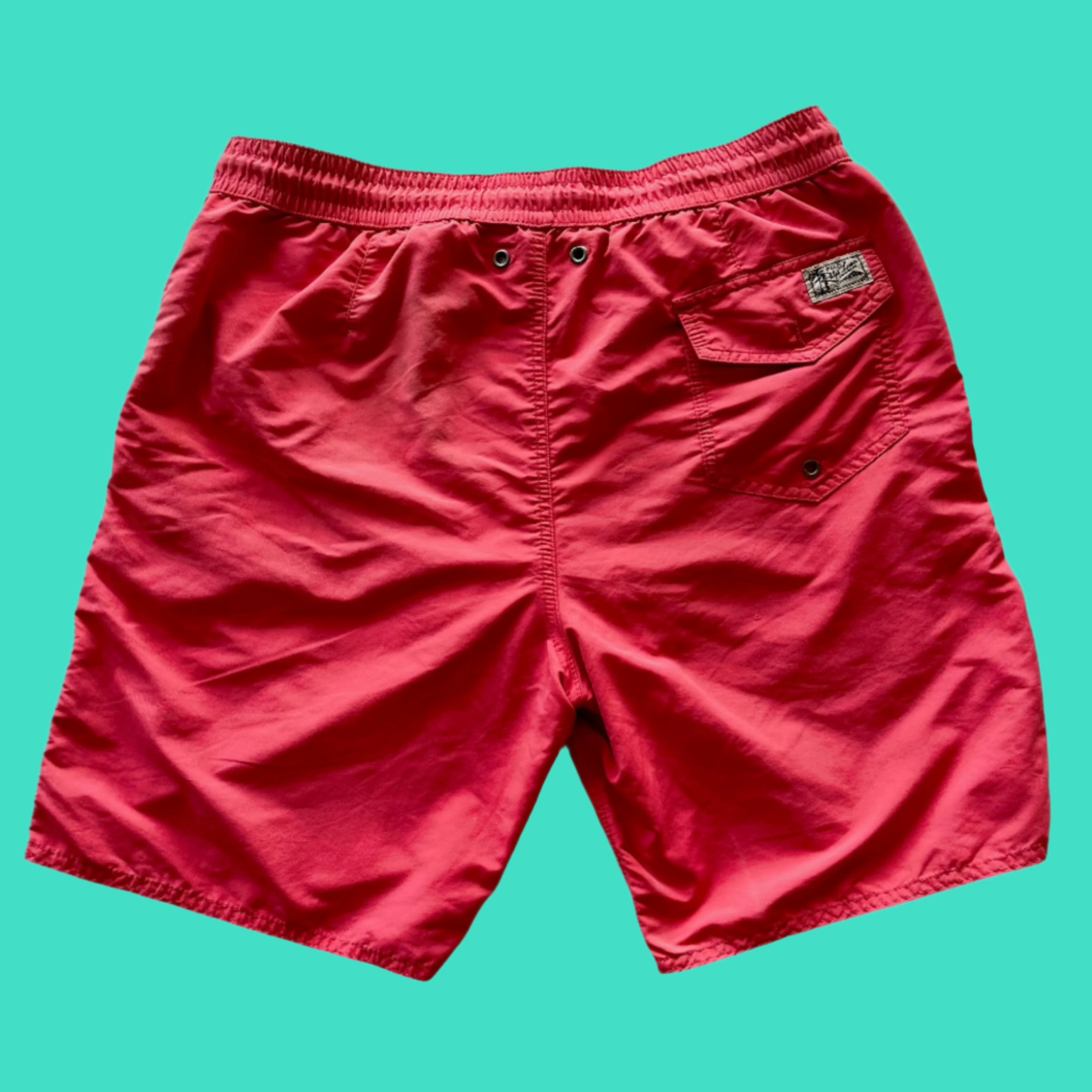 Polo Ralph Lauren Men Swim Shorts Aqua Pink