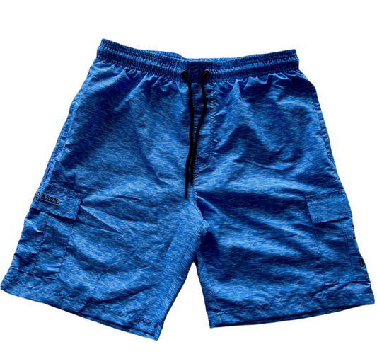 U.S Polo Assn. Men Swim Shorts Cargo Blue