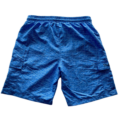 U.S Polo Assn. Men Swim Shorts Cargo Blue