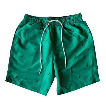 Nautica Men Swim Shorts Vibrant Green