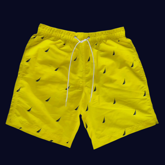 Nautica Men Swim Shorts Yellow