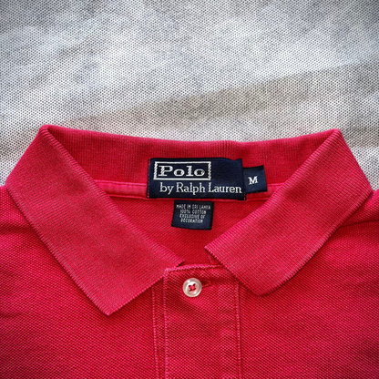 Ralph Lauren Polo Shirt Preppy Red