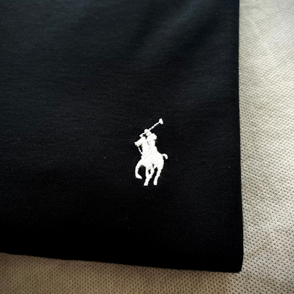 Ralph Lauren Polo Shirt Preppy Black